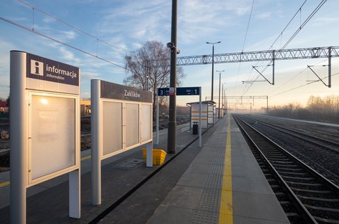 Stacja Zaklików, 18.12.2019, fot. Ł. Bryłowski