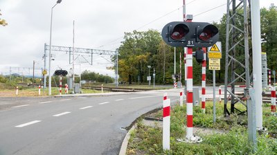 Przejazd kolejowo-drogowy w Jeleniej Górze