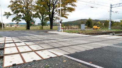 Przejazd kolejowo-drogowy w Jeleniej Górze